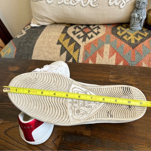 GUCCI Ace Kingsnake Embroidered Mens Sneakers 9 (US9.5) - Picture 15 of 16